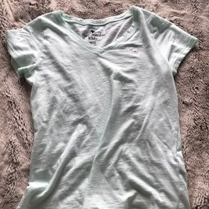 pretty blue abercrombie shirt